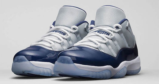 Grey N Navy Low
